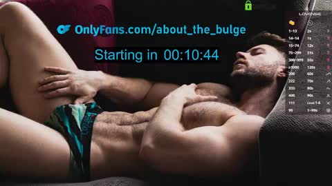 about_the_bulge online show from May 17, 8:05 pm