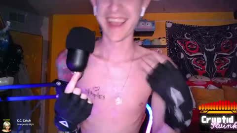 CryptidTwink online show from March 18, 6:27 am