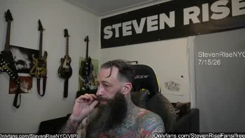 StevenRiseNYC online show from July 16, 12:01 pm