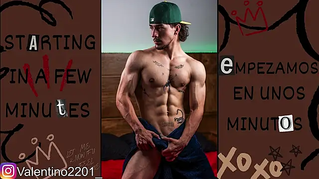 Valentino Xander online show from April 10, 1:01 am