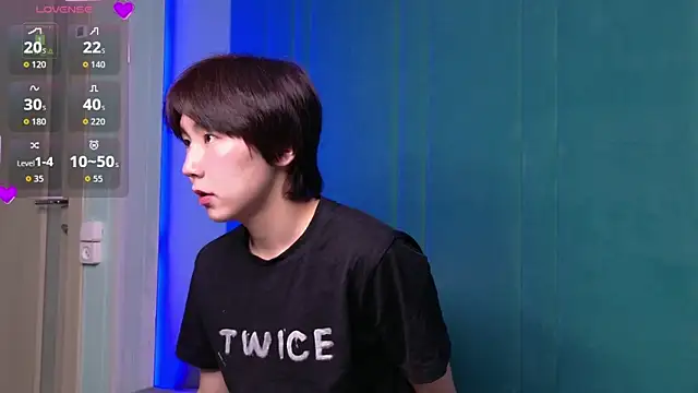 HeejinWang online show from March 22, 8:14 pm