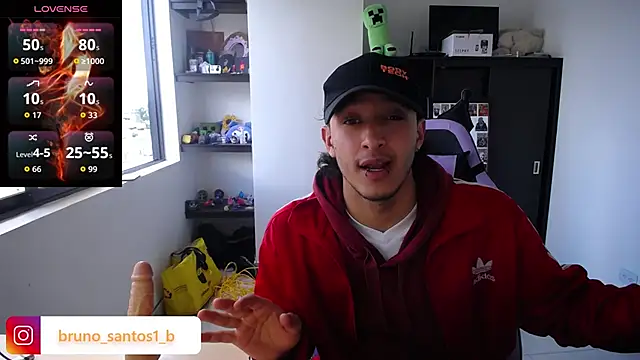 Bruno santos1 online show from April 24, 8:55 pm