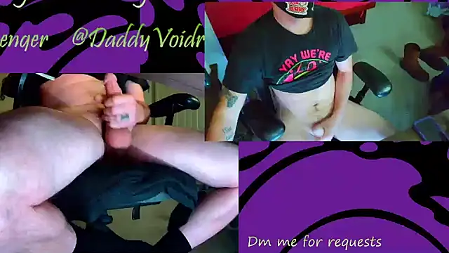 DaddyVoidrenger1 online show from June 17, 9:16 pm