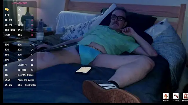 KinkyStacheDaddy online show from August 5, 9:31 pm