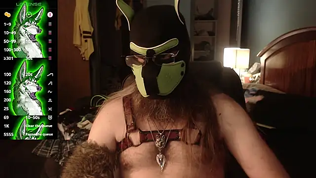 kinkywolf429 online show from June 25, 9:52 pm