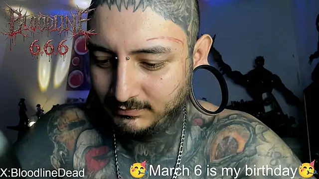 DEATHINK666XX online show from March 5, 6:59 pm