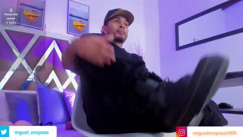 miguel online show from October 9, 7:30 pm