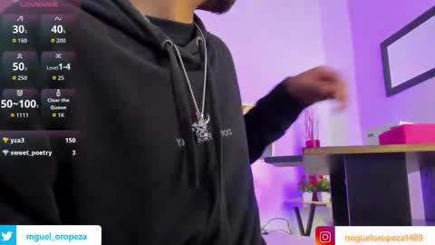 miguel online show from October 21, 12:19 pm