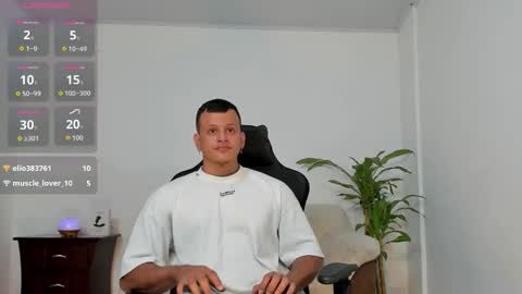 Snapshot of alex_tower chatting on October 21, 8:12 pm Alex Towers online show from October 21, 8:12 pm