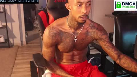 Snapshot of almightycnote chatting on March 10, 8:12 pm Almightycnote online show from March 10, 8:12 pm