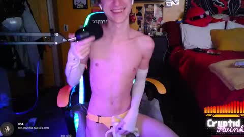 CryptidTwink online show from February 20, 7:10 am