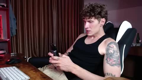 Gregblonde  Alextattoo online show from February 3, 1:25 am