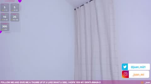 Juan Miguel online show from October 31, 3:48 pm