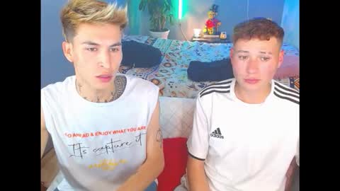 SANTI  AND JORDAN online show from January 10, 2:39 am