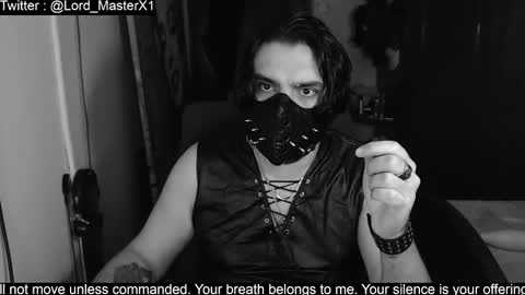 lord_masterx online show from October 29, 5:10 am