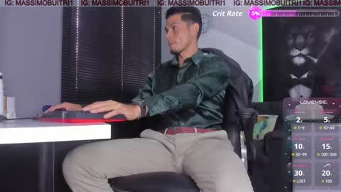 I am Massimo online show from October 13, 1:17 pm