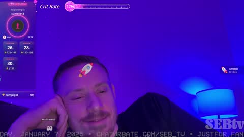 Sebastian online show from January 8, 4:44 am