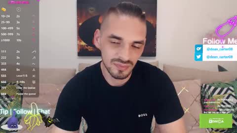 Dean Carter online show from September 30, 11:30 pm