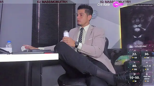 massimo g online show from February 25, 2:00 pm