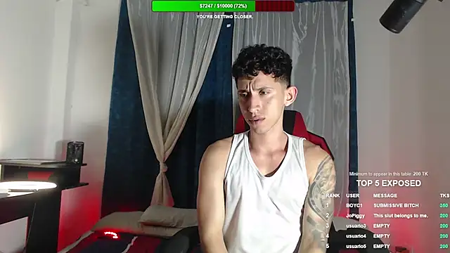 stevenSEX123 online show from January 18, 3:08 am