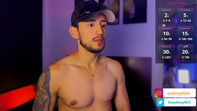 AxelKing1326 online show from February 19, 11:56 pm