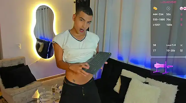 Andrew x777 online show from February 20, 11:43 pm