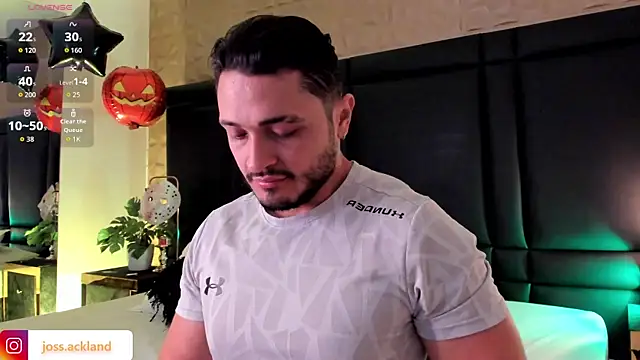 JossAckland online show from October 29, 7:50 pm