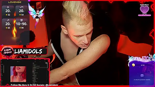 LiamIdols online show from January 17, 3:45 am