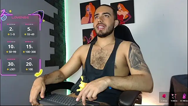 adamhairy online show from December 17, 8:15 pm