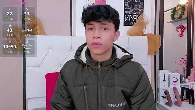 Axel  Evans online show from January 12, 1:48 pm