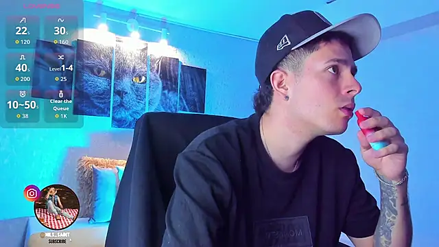 nils saint online show from January 9, 4:29 am