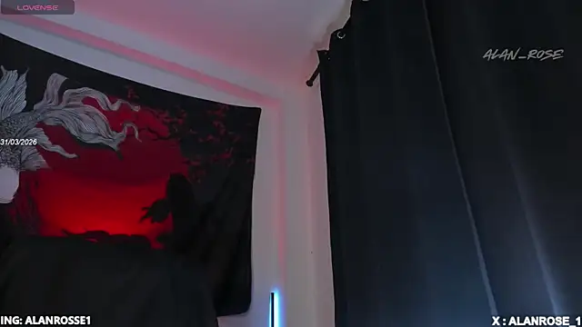 AlanRose01 online show from March 31, 5:36 pm