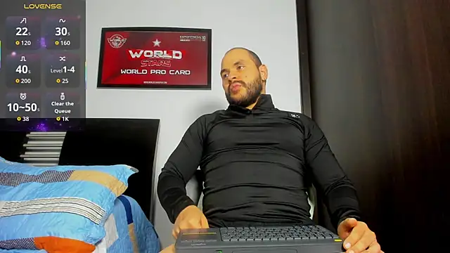 Axel Dominus online show from April 19, 1:05 am