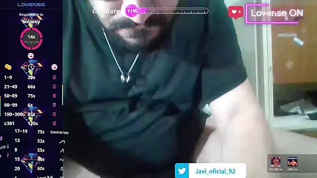 Javi 92 online show from December 14, 8:27 pm