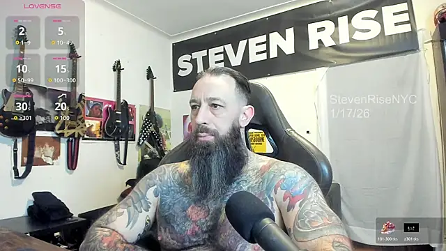 StevenRiseNYC online show from January 17, 12:41 pm