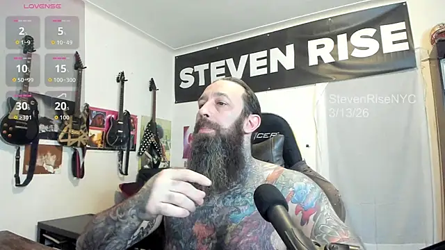 StevenRiseNYC online show from March 13, 1:41 pm